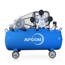 Low Noise APCOM 5.5 KW 7.5hp aircompressor Wholesale 5.5kw 7.5hp 3-cylinder air compressor 500 liter for painting cars